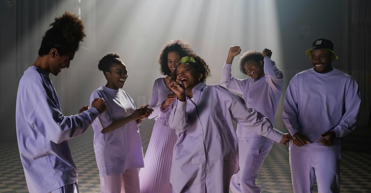 group-of-people-in-lilac-uniform-doing-church-service-2493691